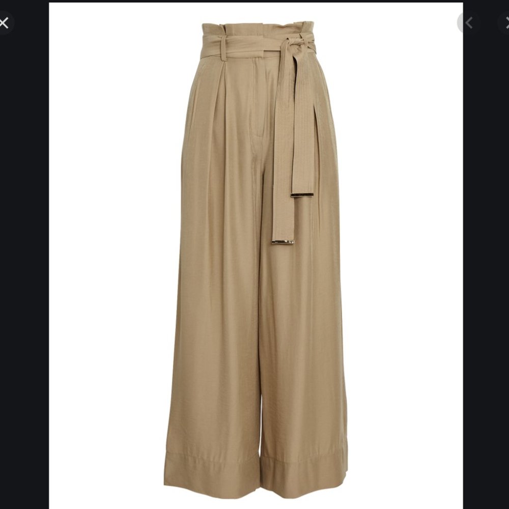 INTERMIX Paperbag High Waist Pants NWT